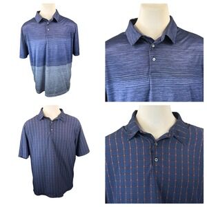 Bundle of 2 Men's Golf Polos. XXL 
Ben Hogan Performance & Cutter & Buck DryTec